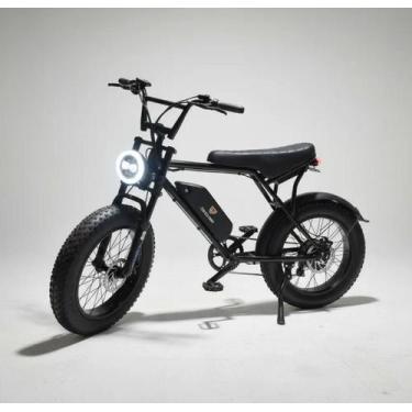 Imagem de Bicicleta Elétrica Pneu Largo Storm 1000w Lítio Sem Cnh - Smartway