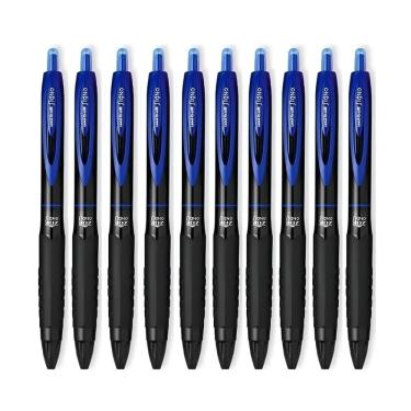 Imagem de Kit 10 Caneta Gel Retrátil Signo 307 Uni-ball - 0.7mm