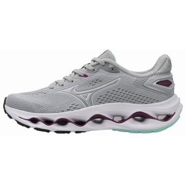 Imagem de Tênis de Corrida Mizuno Wave Legend 5, 38, Cinza