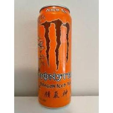 Imagem de Energético Monster Dragon Tea Pêssego 473ML  (Lançamento) Pack com 6