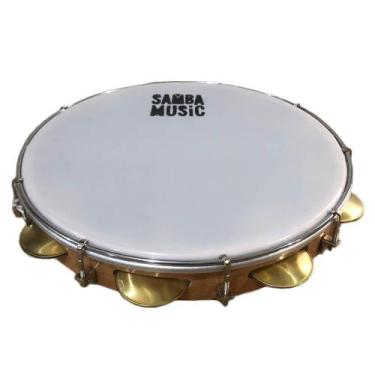 Imagem de Pandeiro Madeira Phx PD12LE MA 12" com Pele Leitosa