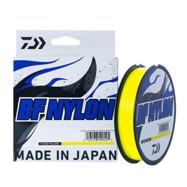 Imagem de Linha de Pesca Monofilamento Daiwa BF Nylon 300m Amarelo Flash - Marur