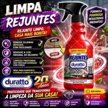 Imagem de  Limpa Rejuntes Duratto 500ml  Limpeza Profunda e Rejuntes Renovados