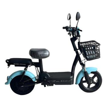 Imagem de Bicicleta Elétrica 500w 48v Mini Scooter Gts, Azul