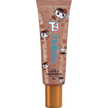 Imagem de Tik balm hidratante labial sabor café e caramelo 10g