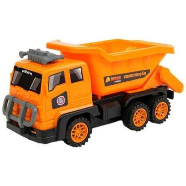 Imagem de Carrinho Controle Remoto Construção 2 Em 1 Com 2 Funções à Pilha - Pol