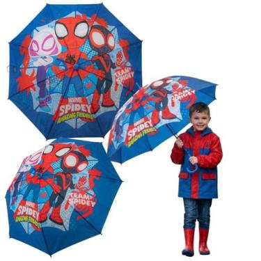 Imagem de Guarda Chuva Premium Automático Infantil Spidey Homem Aranha Spiderman
