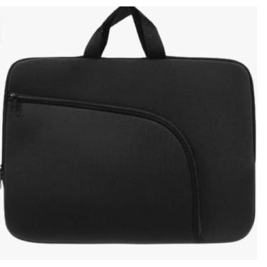 Imagem de Capa Case Notebook 15.6 Preta Premium C Bolso Externo e Alça Mão - tof