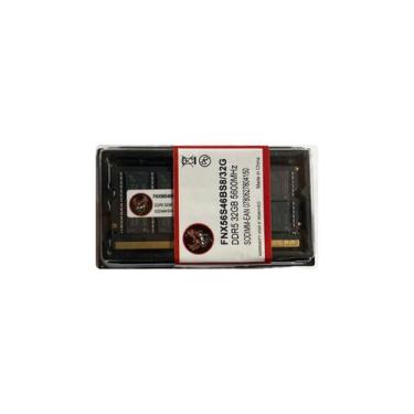 Imagem de Memoria 32GB DDR5 5600MHz Notebook FNX