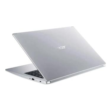 Imagem de Notebook Acer Aspire 5, AMD Ryzen 5 5500U, 8GB RAM, SSD 256GB, Tela 15.6" FHD IPS, Prata, A515-45-R1AC