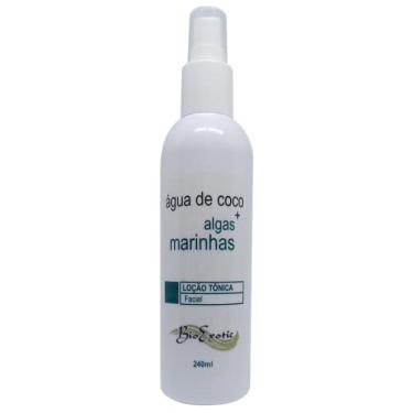 Imagem de Loção Tônica Facial com Água de Coco e Algas Marinhas 240ml Bioexotic
