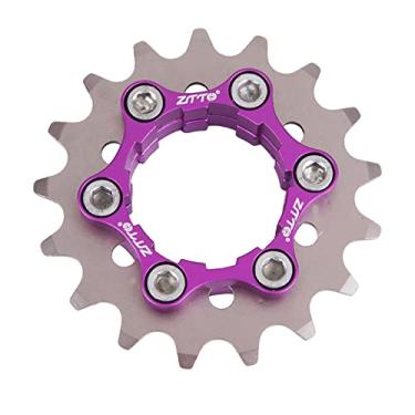 Imagem de YIJU Kit de conversão de velocidade única leve para cassete 1 velocidade, adaptador 10/11S HG Hub Espaçador Reencaixe Componente para Mountain Road Bikes - 17T