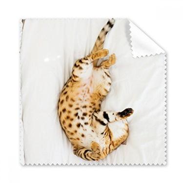 Imagem de Animal Ocelot Gato Fotografia Pano Limpeza Limpeza Limpeza Limpeza Limpeza de Tela de Telefone 5 peças