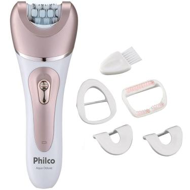 Imagem de Depilador Aqua Deluxe Philco PDP01R Lavável, 2 Velocidades