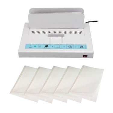 Imagem de Encadernadora Térmica RD500 e 60 Capa Térmica 400 A4 Branca