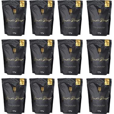 Imagem de KIT COM 12 ERVA MATE 500G PARA TERERÉ BLACK ERVA (Double Black)