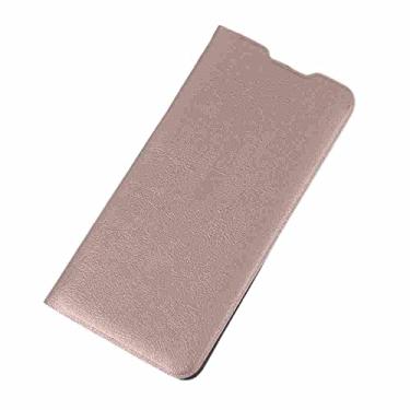 Imagem de MojieRy Estojo Fólio de Capa de Telefone for LG G5, Couro PU Premium Capa Slim Fit for LG G5, 1 slot para cartão, EVITAR poeira, Dourado