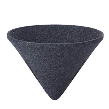 Imagem de Filtro de café em forma de cone Filtros de gotejadores de café de minério de alumina para 1-4 xícaras de cerâmica para derramar sobre gotejadores de café não porosos para entusiastas de café em casa e no escritório e baristas