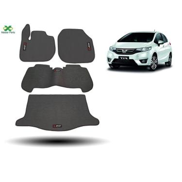 Imagem de Tapete Borracha Fit Com Traseiro Interiço E Porta-Malas