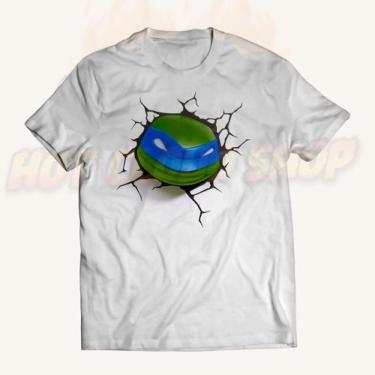 Camiseta Tartarugas Ninja Infantil Personalizada