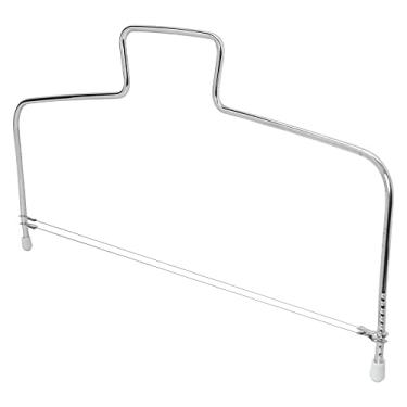 Imagem de Mimo Style Cortador e Fatiador Para Bolo, Feito Inteiramente de Aço Inoxidável 32cm. Perfeito Para Deixar Bolos na Mesma Espessura Para Que Fiquem Mais Bonitos e Iguais