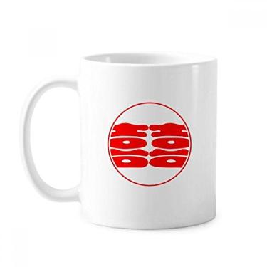 Imagem de Celebrate Wedding Chinese Wish Words Xi Caneca Cerâmica Café Porcelana Copos de Mesa