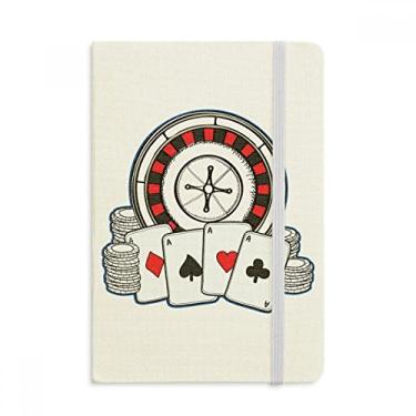 Imagem de Caderno de ilustração para toca-discos de pôquer, capa dura oficial, diário clássico