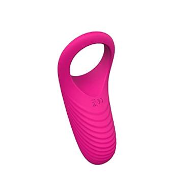 Imagem de Vibrador Clitóris Estimulador Brinquedos Sexuais anel Peniano Atraso Ejaculação Ponto G À Prova D'água Zatla Shop (Rosa)