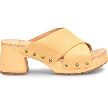Imagem de KORK-EASE Sandália feminina de salto Tatum, Amarelo, 41