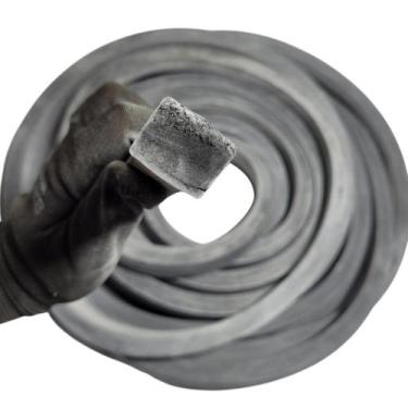 Imagem de Borracha Perfil Esponjoso Macio 25x19mm - 10 Metros - Borrachas Londri