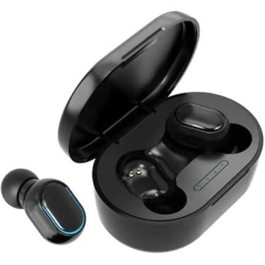 Imagem de Fone De Ouvido Sem Fio A7S Pro TWS Preto Bluetooth 5.0 Microfone Estojo de Carregamento.