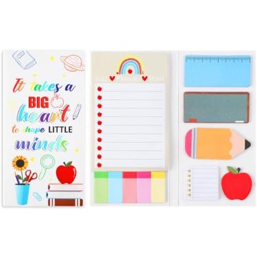 Imagem de Presentes de agradecimento de professores para mulheres, material escolar para professores, notas adesivas, presente de graduação, material de escritório, presente de apreciação paraprofissional