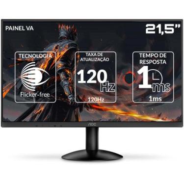 Imagem de Monitor Gamer AOC Série B30 21,5" FHD, VA, 120Hz, 1ms, Screen+ Adaptiv