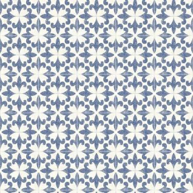 Imagem de Chesapeake Papel de parede Remy Black Fleur Tile Matte pré-colado 4072-70032