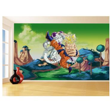 Imagem de Papel De Parede Dragon Ball Goku Vegeta Anime 3,5M Dbz328