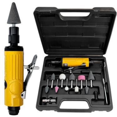 Imagem de Mini Retífica Pneumática Micro Esmeril Ar 1/4 E 1/8 Dremax