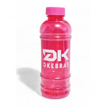 Imagem de Garrafa Galão De água 500ml Dk Dkebras Treino Fitness Rosca Rosa