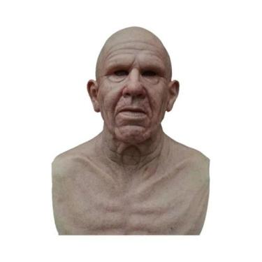 Imagem de Peruca De Halloween Engraçada E Assustadora, Máscara De Látex, Acessór