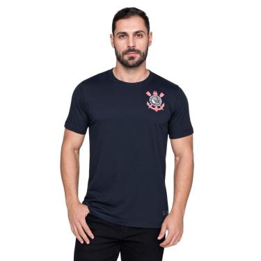 Imagem de Camisa Corinthians Fitness Preta-Masculino