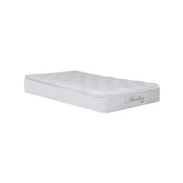 Imagem de Colchão para Cama Solteiro Umaflex Itália Pillow Top e Molas Ensacadas 26x88x188 cm - B...