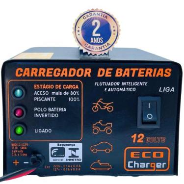 Imagem de Carregador de Bateria 12 volts 5A - ECOCHARGER - Eco Charger 
