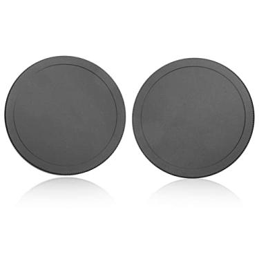 Imagem de Zyyini Capa de lente de filtro de metal de 77 mm, 77 mm, filtros UV CPL ND, à prova de poeira, arranhões, liga de alumínio, filtro de lente da câmera digital, tampa da lente traseira frontal