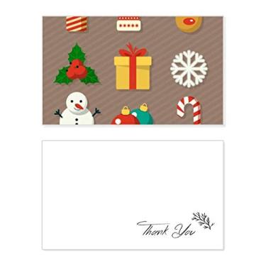 Imagem de Feliz Natal Presentes coloridos Ilustração Cartão de agradecimento Aniversário Papel Saudações Casamento Agradecimento