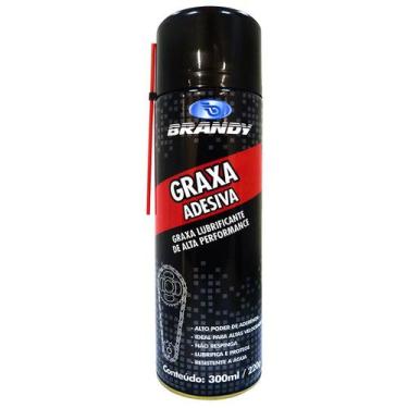 Imagem de Graxa Adesiva Lubrificante Profissional Spray - 300ml/220g  para moto 