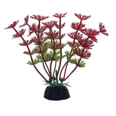 Imagem de Enfeite De Aquário Plantas Artificiais Plásticas - Coloridas - Topmixs