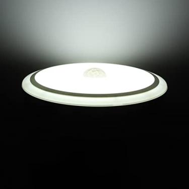 Imagem de Lâmpada de Sensor Infravermelho de Corpo Humano 15W E27 Com Luz de Teto de Indução de Luz AC85-265V Luz Prejudicial Tornando-a Mais Segura e Mais do que Luz de Sensor