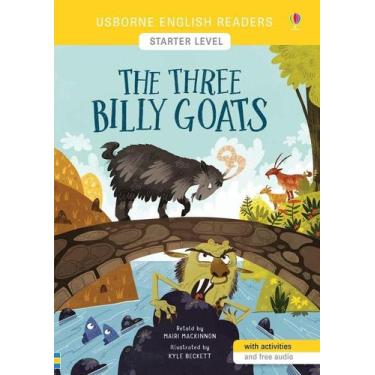 Imagem de The Three Billy Goats - Usborne English Readers - Level Starter - Book