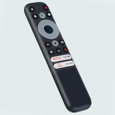 Imagem de Controle remoto de substituição de voz RC902N FMR1 para TVs TCL 85S446 75R646 65R646 55R646 75S546 65S546 55S546 4K UHD QLED