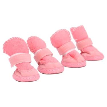Imagem de Sapatos de Inverno para Animais de Estimação Ajuste, Prevenir Botas Neve Cachorro Deslizante Macias e Quentes para Gatos Chihuahua (5)