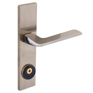 Imagem de Fechadura Tetra Espelho 7cm Latonado Ultra Line Aliança